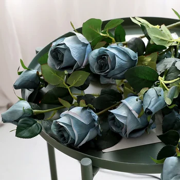 Luyue 5 Buc Artificiale Flori De Trandafir Bujor Floare Masa Living Fals Flori De Nunta De Decorare Simulare Buchet De Flori
