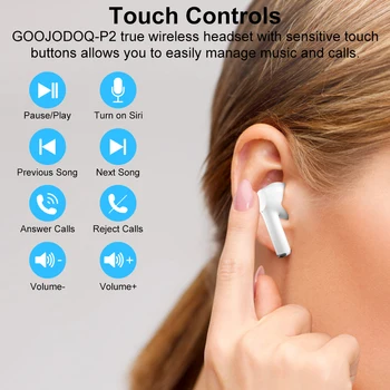 Bluetooth 5.0 Wireless Căști Bas Profund căști fără Fir Bluetooth Căști Hi-Fi Sunet de Căști Bluetooth de Reducere a Zgomotului