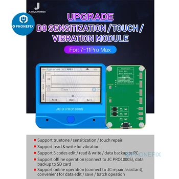 JC Pro1000S Ecran LCD Color Originale de Reparare Programator Fotosensibil Vibrații de Backup de Date de Scriere Citire pentru iPhone 7-11 Pro Max