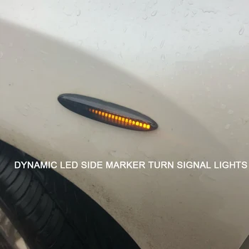 2x LED apă care curge față de semnalizare indicator lumini dinamice pentru Toyota Camry Coroana Highlander Kluger GSU Marca X Lexus Soarer