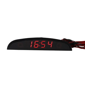 Ceas Electronic Modulul de Afișare 4Bit RTC RX8025T Roșu Ceasurile cu LED-uri Voltmetru, Termometru Ceas de Timp Real Ceas Digital