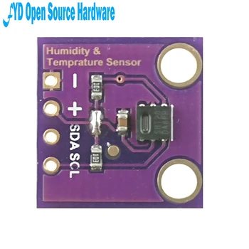 10buc HDC1080 Si7021 SHT20 temperatură și senzor de umiditate modul I2C digital de mare precizie cu pin header