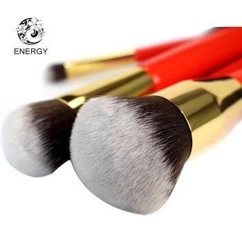 ENERGIE Brand Profesional 9pcs Pensule de Machiaj Make Up Set Perie Brochas Maquillaje Pinceaux Maquillage pincel pentru Maquiagem B09WW