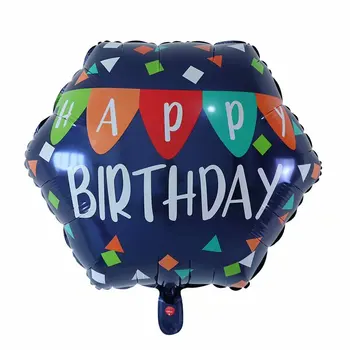 50pcs 22inch Design Nou Balon de Folie engleză Heliu Baloane Happy Birthday Party Decor Aer Globos Petrecerea de Ziua Baloes