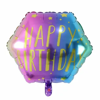 50pcs 22inch Design Nou Balon de Folie engleză Heliu Baloane Happy Birthday Party Decor Aer Globos Petrecerea de Ziua Baloes