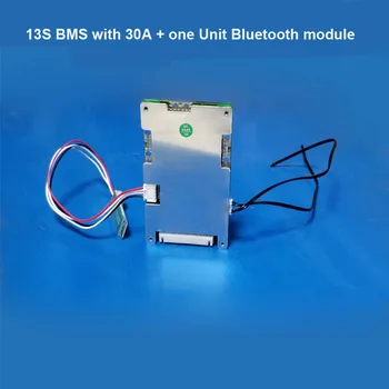 13S 48V li-ion Inteligent Bluetooth BMS cu 20 la 60A curent constant 54.6 V Software-ul PCB pentru e-bike acumulator sau Baterie