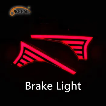 OKEEN 2 buc LED-uri Auto Bara Spate Reflector Lumina pentru Suzuki Ertiga 2012-2017 Coada Lumina de Frână pentru SCROSS VITARA 2016 SX4