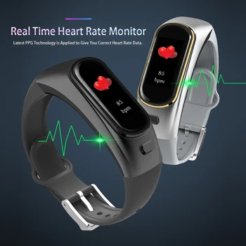 H109 Ceas Inteligent Cască Bluetooth Inteligent Brățară Tensiunii Arteriale Monitor De Ritm Cardiac Ceas Barbati Pista De Fitness Bratara Femei