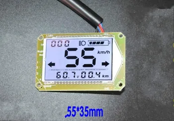UE versiune de Vehicul Electric LCD Metru Voltmetru Vitezometru 72 V