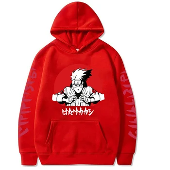 De Vânzare La Cald Bărbați Hoodie 2020 Toamna Naruto Kakashi Imprimare Streetwear Casual Trening Hip Fierbinte Bărbați, Paltoane