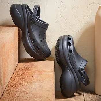 Sandale Saboti pentru Femei 2021 trend pantofi de Vara pentru Femei Platforma Grădină Pantofi de Creștere în aer liber Croks Papuci de Plaja Clește