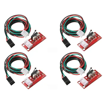 4buc Imprimantă 3D Endstop Mecanic Panou de Control Componente Limita Comutator RAMPE de 1.4 cu 3 Pini 70cm Cablu de Conectare