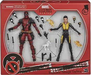 HASBRO Marvel X-MEN Legends 2 buc Filmul Deadpool Negasonic Adolescente Focos Acțiune Fingur Modelul de Colectare de Jucării pentru COPII de Craciun Cadou