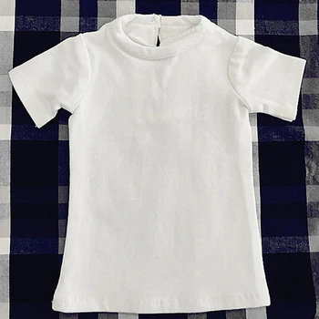 D01-P358 copii jucării realizate manual 1/6 1/3 1/4 unchiul Papusa Accesorii BJD/Sd haine alb negru cu Dungi t-shirt 1buc