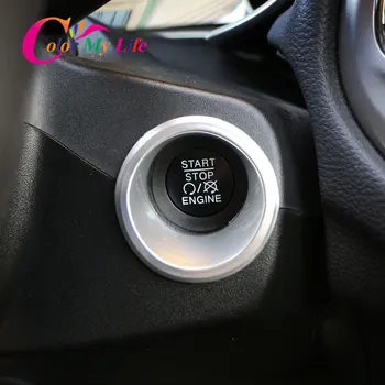 Culoare Viața Mea Masina Chrome Contactul Cheie Decor Inel Cerc Trim Autocolant pentru Jeep Renegade - 2020 Accesorii
