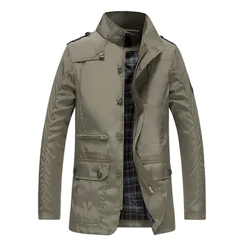 2018 Brand New sosire jacheta barbati Slim Fit de înaltă calitate pentru Bărbați haine de toamna om Jachete fermoare cald bumbac matlasat geaca