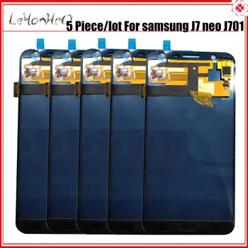 5 Buc/lot J701 LCD Pentru Samsung Galaxy J7 Nxt J7 neo J701 J701F Display LCD Touch Screen Digitizer Asamblare