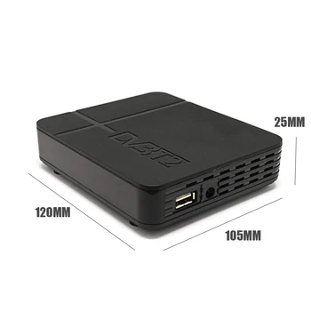 DVB T2 lățime de Bandă 1080P HD digital terestru de TELEVIZIUNE receptor DVB-T/T2 H. 264 MPEG-4/2 Standard tuner TV Mini Set Top Box