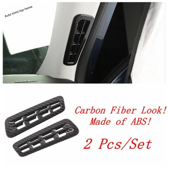 Aspect Fibra de Carbon Interior Kit Volan / Aer AC Panou / Ușă Mâner Capac Castron Trim Fit Pentru Ford Escape / Kuga 2020 2021