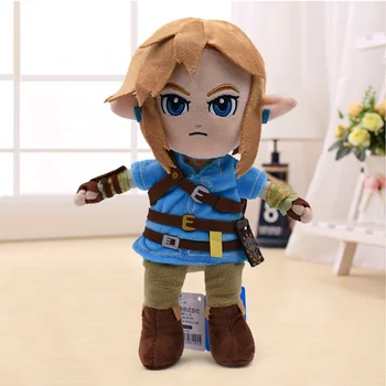 10buc/set 27cm Zelda Jucării de Pluș Link-ul de Băiatul Cu Sabia Desene animate Moi Umplute Papusa pentru Copii de Craciun cel Mai frumos Cadou