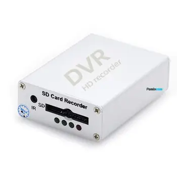 Livrare rapida Noi 1Ch Mini DVR Suport pentru Card SD în timp Real HD 1 Canalul cctv DVR Recorder Video Placa Video de Compresie, Culoare Alb