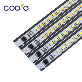 COOLO 10buc/lot AC220V Bar LED Lumina 49cm Luminozitate Ridicată 2835 72 de Led-uri/pc-ul CONDUS de Greu Benzi Alb Cald Alb