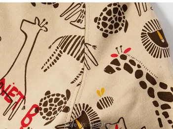 Brand Bumbac Terry Pulover Copii tricou Bluza 2020 Fata de Copil Haine Copii Hanorace Fete Topuri Tricou de Lână Animale