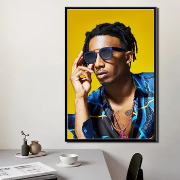 Playboi Carti Populare Album de Muzica Hip-Hop Rap Star Tablou Canvas de Inalta Calitate Postere si Printuri de Perete Imagini pentru Decor Acasă