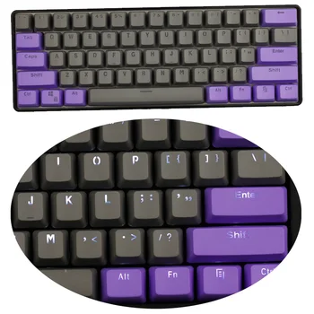 61 taste PBT Keycap Grosime de Set Capace Cheie pentru Cherry MX Mecanice Tastatură cu iluminare din spate