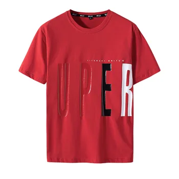 Tricou Bărbați Supradimensionate Hip Hop Tricou Barbati Negru Alb Roșu Tricouri Pentru Bărbați De Mari Dimensiuni Tricouri Barbati Tricouri De Moda Nou Trend