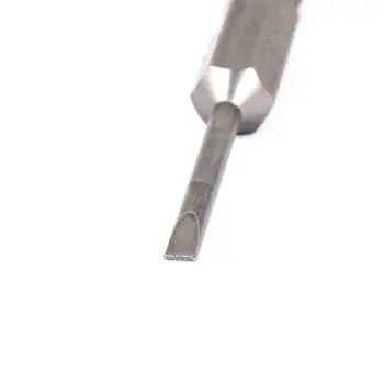 2.5 mm tip Magnetic Crestat cu Cap Plat șurubelniță Biți 10 Buc