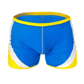 GANYANR Brand Masculin Trunchiuri de Înot Bărbați Costume de baie cu Talie Joasa Gay ' Sunga Bikini de Costume de Înot pantaloni Scurți Pantaloni Boxeri Mozaic Plaja