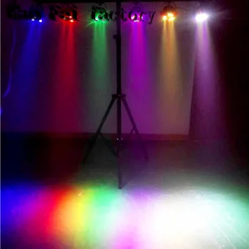 De Înaltă Calitate 12 Etapa De Par Led Lumina Led-Uri Rgbw 8 Dmx Vis De Culoare Largă Utilizare Pentru Club Dj Show-Acasă Party Ballroom Benzi