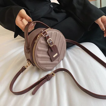 Geanta din Franța geanta pentru femei tort rotund sac de tort sac portabil 2020 noua moda străină stil femeie sac de cross-body sac