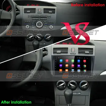Multimedia auto Jucător de Radio Pentru Mazda 3 Mazda3 2004-2013 2Din Android 10 de Navigare Autoradio casetofon GPS WIFI DVR SWC DAB