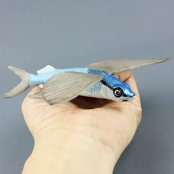 Simulate Acvariu Static Animale Flying Fish Model Marin Model de Viață pentru Copii cel Mai bun Cadou de Crăciun