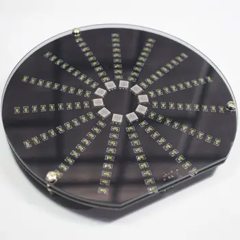 2019 NOI cu LED-uri Circulare Audio Visualizer Muzică Spectru de Afișare DIY Kit Electronic de Învățare Kituri