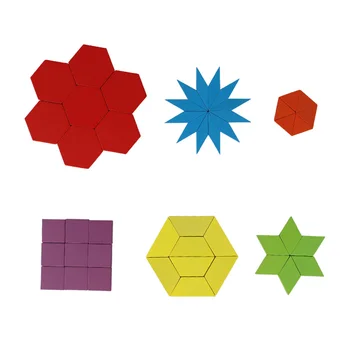 Logwood 130 de PC-uri din Lemn, Puzzle, Jocuri Montessori Jucării Educative Pentru Copii de Puzzle de Învățare Dezvoltarea Jucării din Lemn