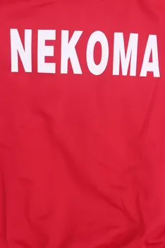 Haikyuu Nekoma Mare Sacou+Pantaloni Cosplay Uniformă Tetsurou Kuroo Kozume Kenma Set Costum Echipa De Volei Sport De Culoare Roșie Uniformă
