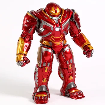 Avengers Infinity War Hulkbuster PVC Figura de Acțiune cu Lumina LED-uri de Colectie Model de Jucărie