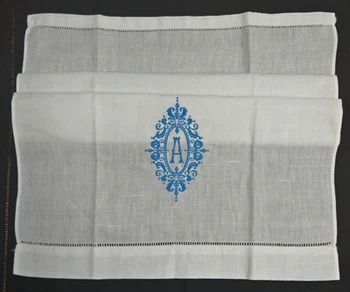 Set de 12 de Moda Prosoape pentru Oaspeti Ajur cu Monogramă Prosop de Ceai 14X22-inch Pânză de Curățare de Oaspeți Mâna Vase de Bucatarie Prosoapele de Baie
