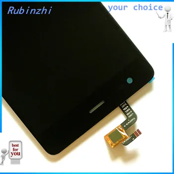 RUBINZHI Cu Bandă Instrumente Mobile Telefon Display LCD Pentru Tele2 Maxi Plus Ecran de Afișare LCD Cu Ecran Tactil de Asamblare
