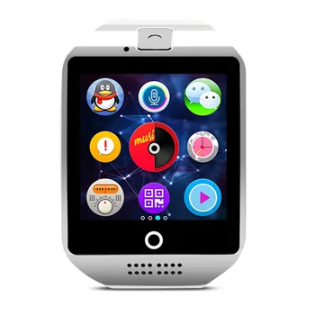 Q18 Inteligent Ceas cu Camera Bluetooth Smartwatch Cartela SIM Ceas de mana pentru Telefon Android Dispozitive Portabile pk dz09 A1 gt08