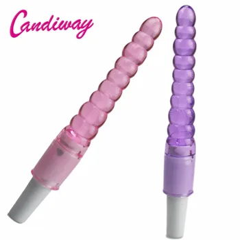 Anal margele Vibrator Adult Produse Anal Tip vagin, clitoris vibratoare, Butt Plug Anal Flexibil Jucarii Sexuale