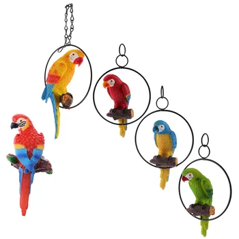 Papagalul Ambarcațiunile de Mobilier Acasă Ornamente Creative Păsări Mici Ornamente DIY