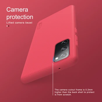 Pentru Samsung Galaxy S20 FE 2020 Caz Nillkin Super Frosted Shield Ultra-Subțire Greu PC-ul de Protecție Capacul din Spate