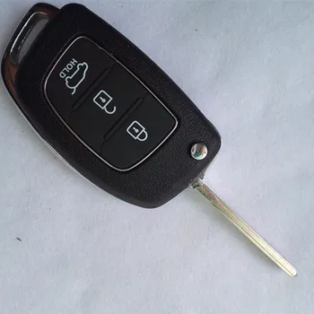 DAKATU 3/3+1 4 buton de Telecomanda Cheie Auto Shell Caz Pentru Hyundai IX35 IX45 i10 i20 i30 i35 i40 Geneza Pliere Flip Key Remote Shell