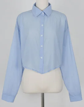 New spring Vintage print Shirt de sex feminin Supradimensionat Topuri Femei maneca Lunga Fete Bluza de Vara Femei, Plus Dimensiune Bluze femme Blusas