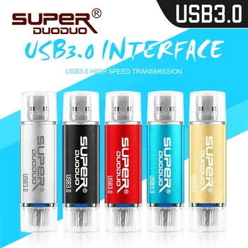 Superduoduo OTG 3. 0 Unitate Flash USB Pen Drive de înaltă calitate 128GB Micro Usb Stick 16GB 32GB 64GB Pendrive pentru OTG Dispozitiv