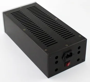 WA46 MINI din Aluminiu HIFI Audio Amplificator de Putere Șasiu / AMP Shell / LIFIER Caz / DIY Cutie (148 * 92 * 310mm)